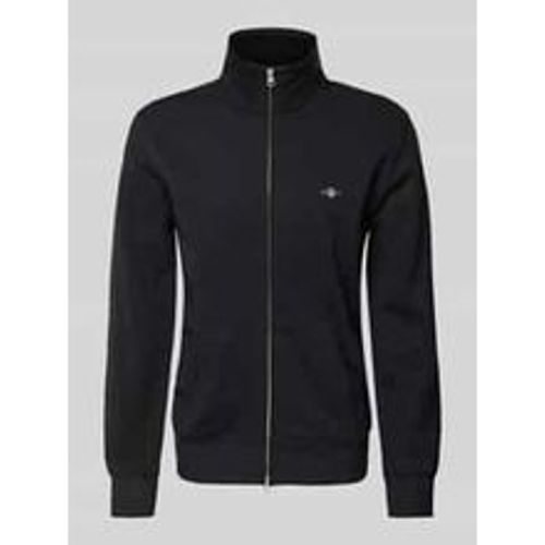 Regular Fit Sweatjacke mit Label-Stitching Modell 'SGIELD' - Gant - Modalova