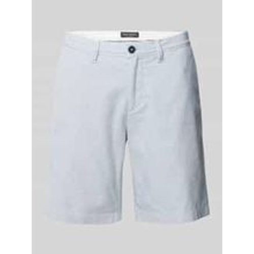 Regular Fit Bermudas mit Strukturmuster Modell 'Salo' - Marc O'Polo - Modalova