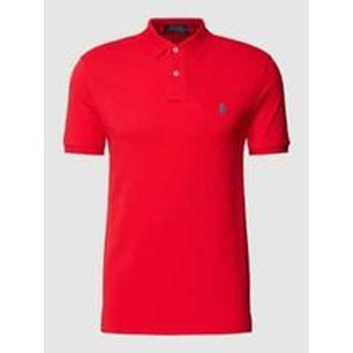 Poloshirt mit Label-Stitching und Regular Fit - Polo Ralph Lauren - Modalova