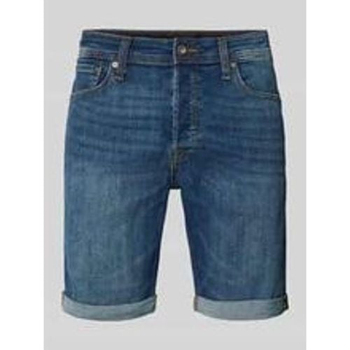 Regular Fit Jeansshorts im 5-Pocket-Design Modell 'RICK' - jack & jones - Modalova