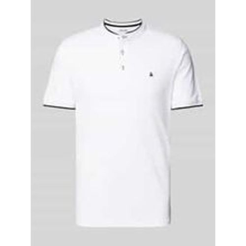 Poloshirt mit Label-Stitching Modell 'PAULOS' - jack & jones - Modalova