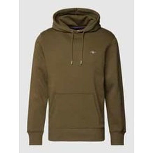 Hoodie mit Label-Stitching Modell 'REG SHIELD' - Gant - Modalova