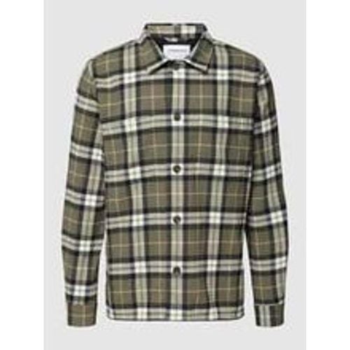 Regular Fit Overshirt mit Glencheck-Muster - lindbergh - Modalova