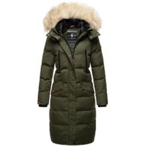 Damen langer Winterjacke Stepp Parka mit abnehmbarer Kapuze Schneesternchen - Marikoo - Modalova