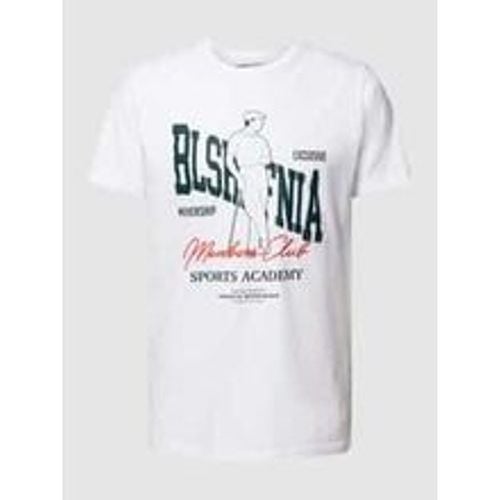 T-Shirt mit Statement-Print Modell 'Golf' - BLS HAFNIA - Modalova