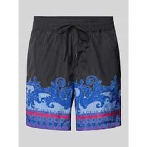 Regular Fit Shorts mit Muster- und Label-Print - Versace Jeans Couture - Modalova