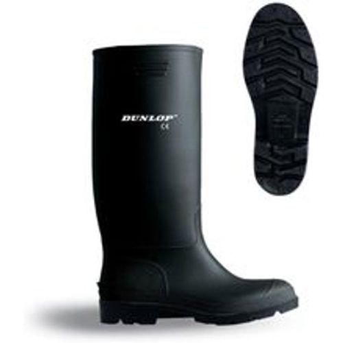 Schwarz pvc Gummistiefel Größe 36 schwarz hoch oben - Dunlop - Modalova