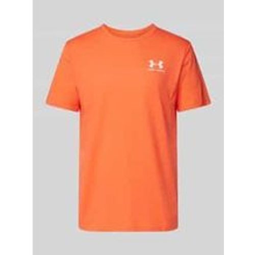 T-Shirt mit Label-Print - Under Armour - Modalova