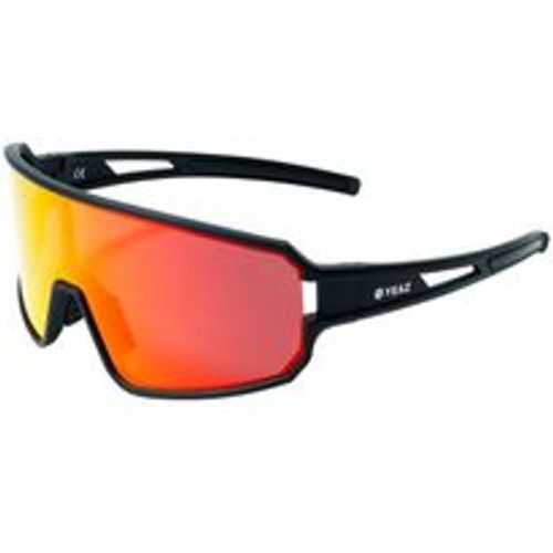 Sport-Sonnenbrille Black/Red SUNWAVE - YEAZ - Modalova