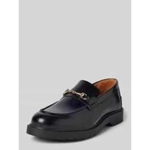 Penny-Loafer aus Leder mit Applikation Modell 'HORSEBIT' - Selected Homme - Modalova