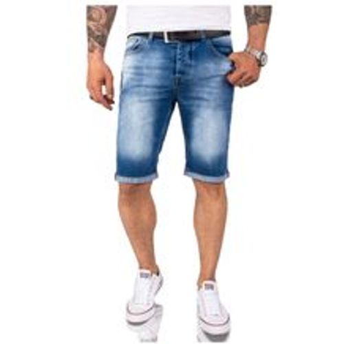 Shorts Jeansshorts Blau Regular Fit - Rock Creek - Modalova