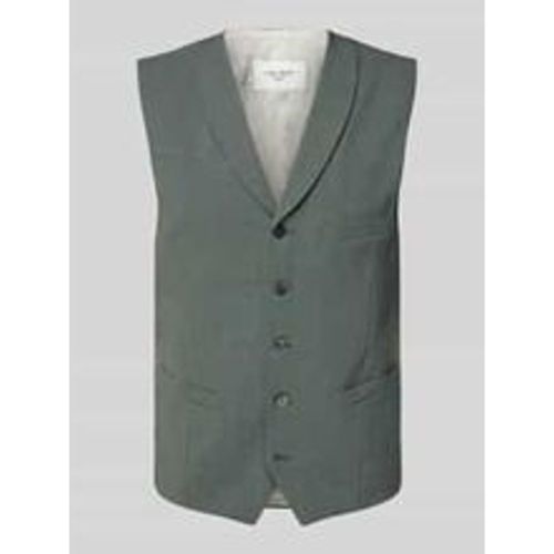 Slim Fit Anzugweste mit Lanawoll-Anteil Modell 'Warren' - carl gross - Modalova
