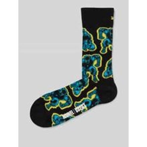 Socken mit Marvel™-Print Modell 'Black Panther' - Happy Socks - Modalova