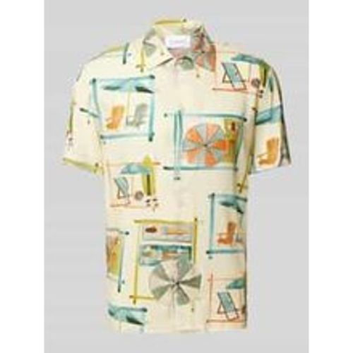 Slim Fit Freizeithemd mit 1/2-Arm Modell 'Easy' - BALDESSARINI - Modalova