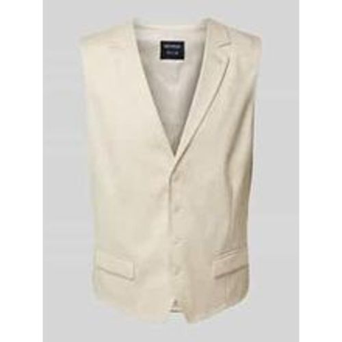 Slim Fit Weste mit Reverskragen - McNeal - Modalova