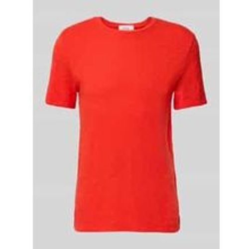 T-Shirt mit geripptem Rundhalsausschnitt Modell 'BYSAPICK' - American vintage - Modalova