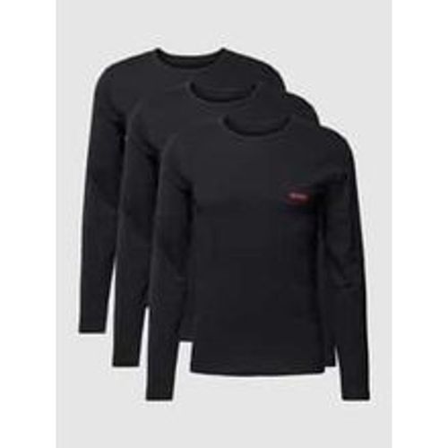 Longsleeve mit Label-Detail - HUGO - Modalova