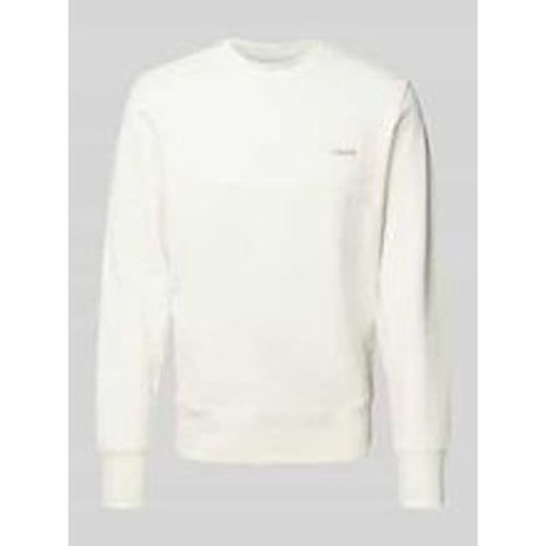 Sweatshirt mit Label-Patch - Calvin Klein - Modalova