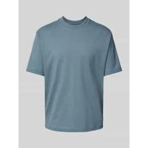 T-Shirt mit geripptem Rundhalsausschnitt - McNeal - Modalova