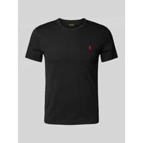 Slim Fit T-Shirt mit Logo-Stitching - Polo Ralph Lauren - Modalova