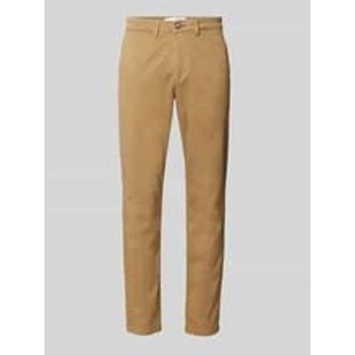 Slim Fit Chino in unifarbenem Design Modell 'NEW Miles' - Selected Homme - Modalova