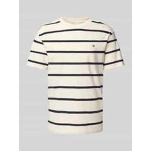 T-Shirt mit Label-Stitching - Gant - Modalova