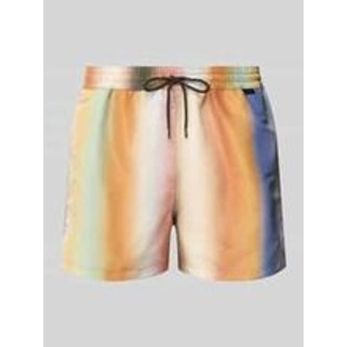 Badehose mit seitlichen Eingrifftaschen und Label-Detail - Paul Smith - Modalova