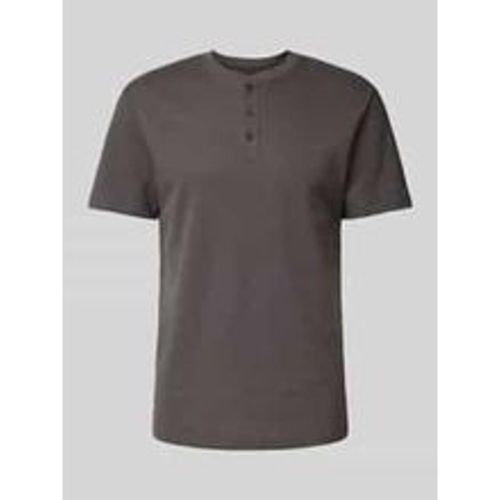 Regular Fit T-Shirt in Waffelstruktur - Tom Tailor Denim - Modalova