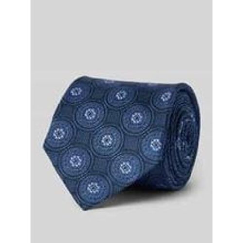 Seidenkrawatte mit Overall-Print (7 cm) - MONTI - Modalova
