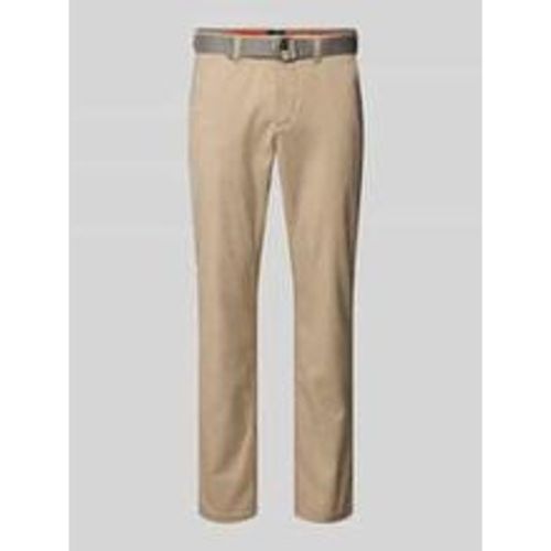 Slim Fit Anzughose mit Gürtel - McNeal - Modalova