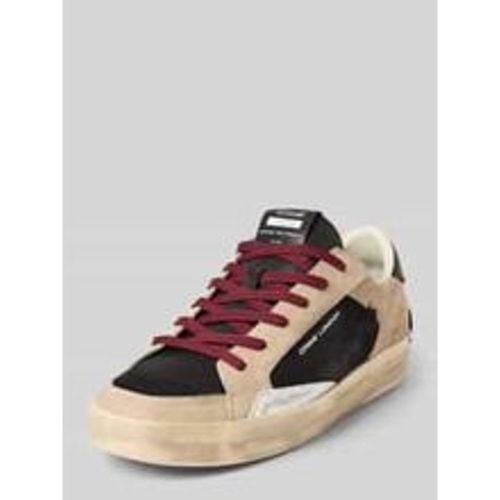 Sneaker aus Leder mit Schnürung Modell 'SK8 DELUXE' - Crime London - Modalova