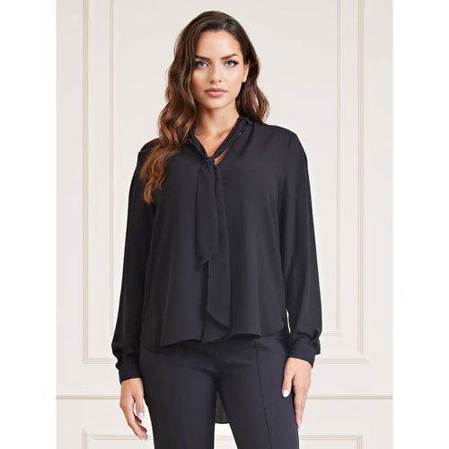 Blusa Marciano Con Fiocco Al Collo - Guess - Modalova