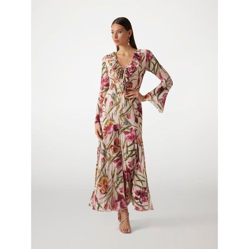 Maxi Abito Con Stampa Floreale Marciano - Marciano Guess - Modalova