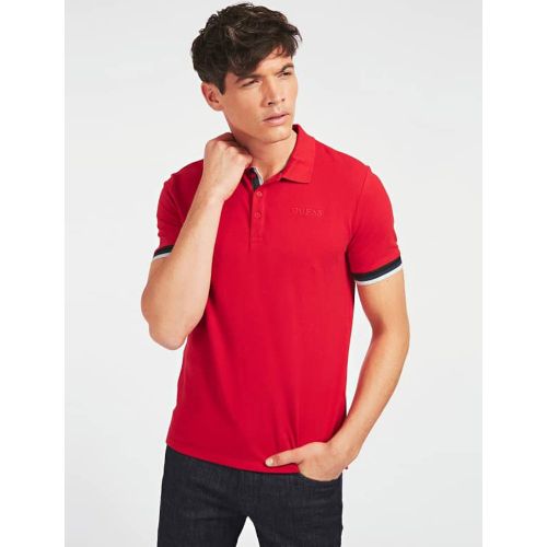 Polo Logo Bordado - Guess - Modalova