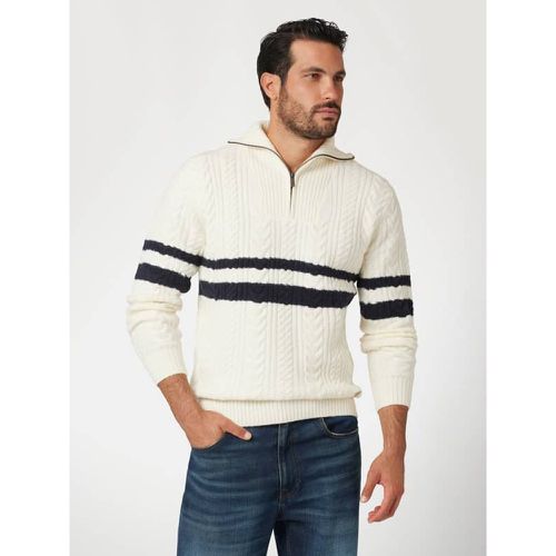 Maglione In Misto Lana Con Zip - Guess - Modalova