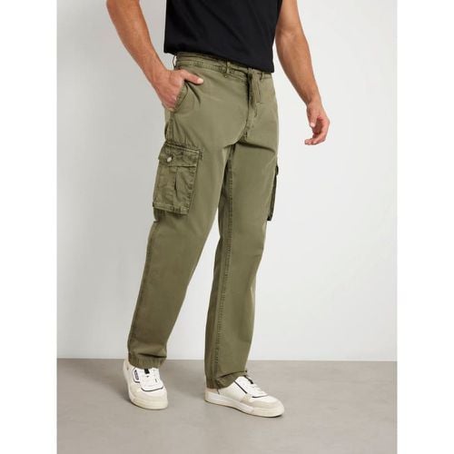 Pantalone Cargo A Vita Media - Guess - Modalova