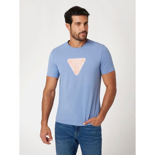 T-Shirt Stretch Logo Triangolo - Guess - Modalova