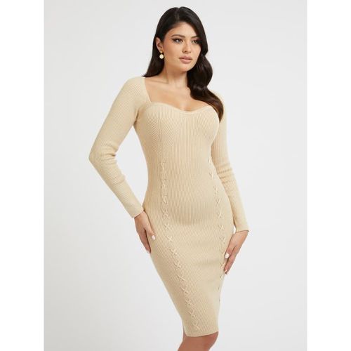 Abito Bodycon In Maglia - Guess - Modalova