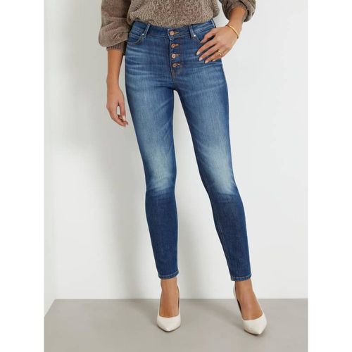 Jeans Skinny A Vita Alta - Guess - Modalova