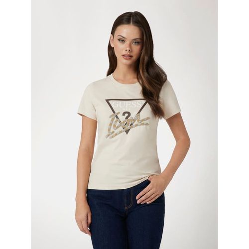 T-Shirt Con Logo Icon - Guess - Modalova