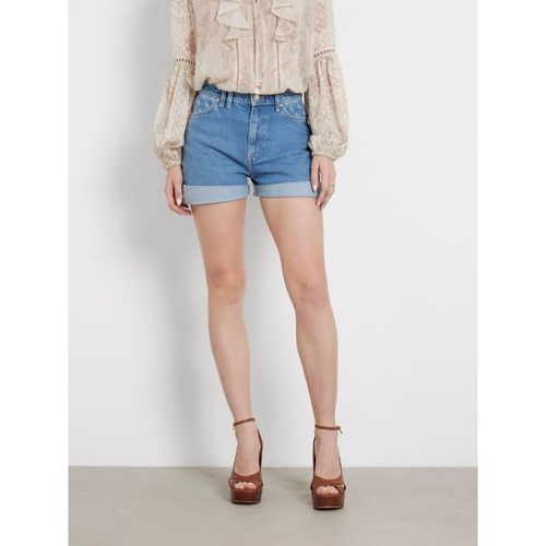 Shorts Jeans A Vita Alta - Guess - Modalova