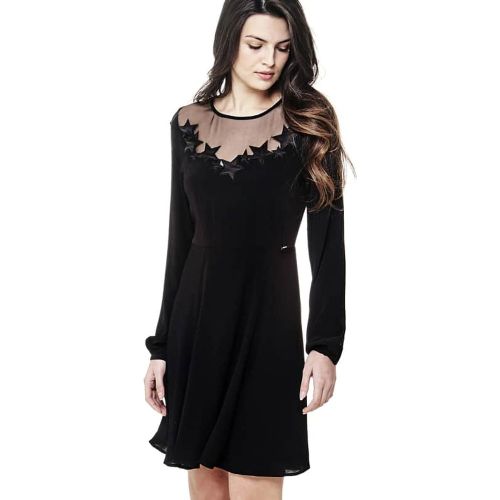 Vestido Escote Estrellas - Guess - Modalova