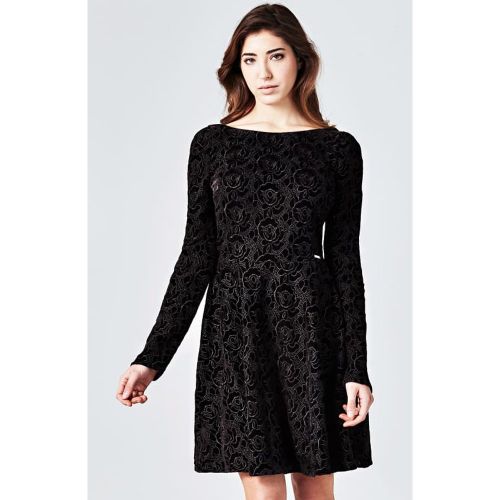 Vestido Motivo Floral - Guess - Modalova