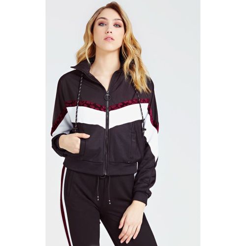 Sudadera Color Block Animalier - Guess - Modalova