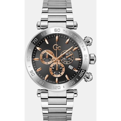 Orologio Multifunzione Al Quarzo Gc Con Calendario In Acciaio Inossidabile 44 Mm - Marciano Guess - Modalova