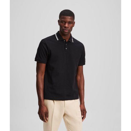 Contrast Piping Polo Shirt, , , Taille: L - Karl Lagerfeld - Modalova