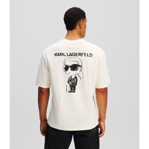 Ikon T-shirt, Man, , Size: L - Karl Lagerfeld - Modalova