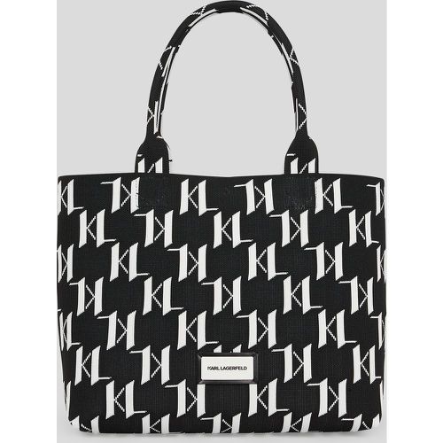 K/monogram Knit Large Tote Bag, Woman, /, Size: One size - Karl Lagerfeld - Modalova