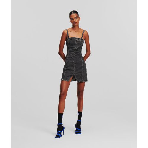 Klj Denim Mini Dress, Woman, , Size: XS - Karl Lagerfeld - Modalova