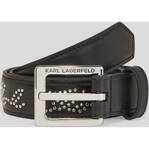 K/signature Studded Belt, Woman, , Size: 65 - Karl Lagerfeld - Modalova